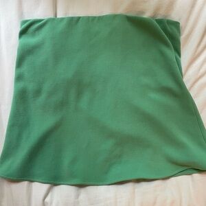 Tuckernuck Marin Strapless Top Teal Size Large Built in corset / bra